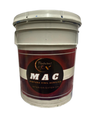 mac pintura de vinil acrílica